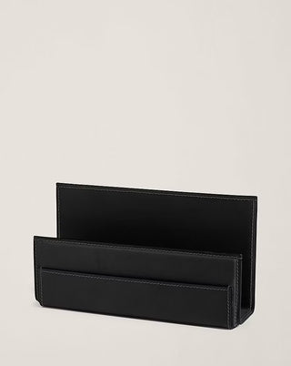 Brennan Leather Letter Rack