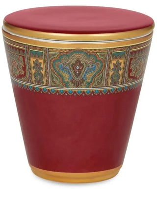 ROUNDED PORCELAIN CANDLE HOLDER