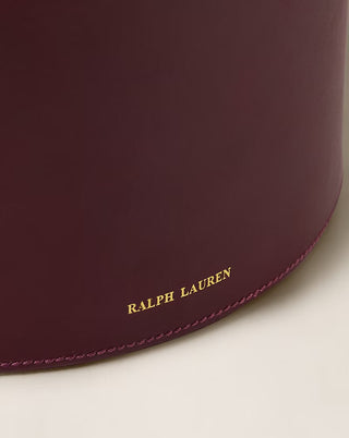 Brennan Leather Waste Bin