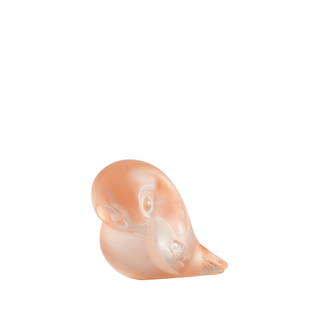 LALIQUE -PIOU-PIOU WING UP SCULPTURE