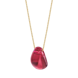 LALIQUE - CABOCHON PENDANT RED
