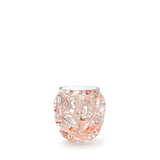 LALIQUE - TOURBILLONS VASE CORAL