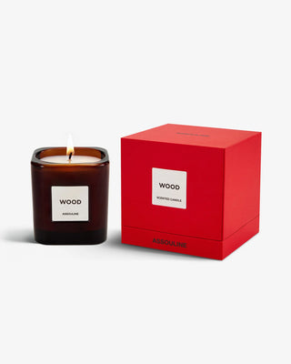 Wood Candle