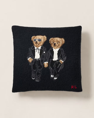 The Ralph & Ricky Tuxedo Bear Pillow