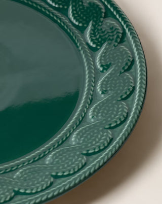 Cable-Knit Ceramic Plate Gift Set