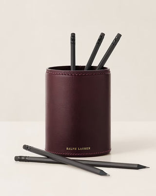 Brennan Leather Pencil Cup