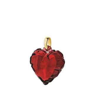 LALIQUE - SOUFFLE D'AMOUR PENDANT RED