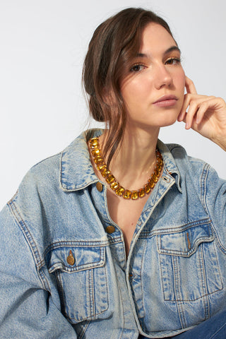 Champagne Necklace