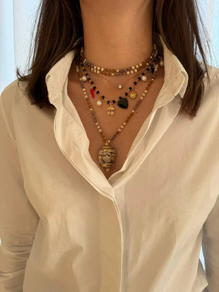 Black Heart Necklace