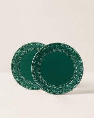 Cable-Knit Ceramic Plate Gift Set