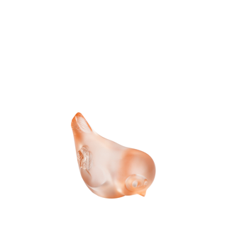 LALIQUE -PIOU-PIOU HEAD DOWN SCULPTURE