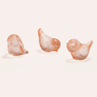 LALIQUE -PIOU-PIOU HEAD DOWN SCULPTURE