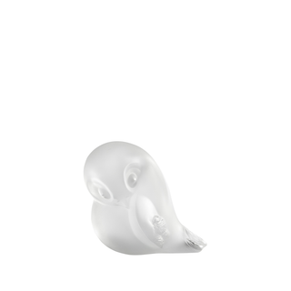 LALIQUE -PIOU-PIOU WING UP SCULPTURE
